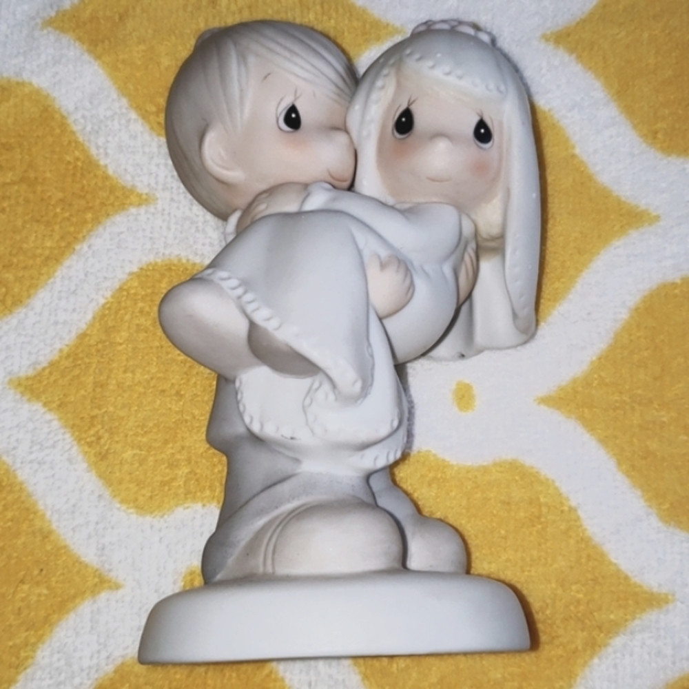 🟢VINTAGE 80s Precious Moments. Wedding